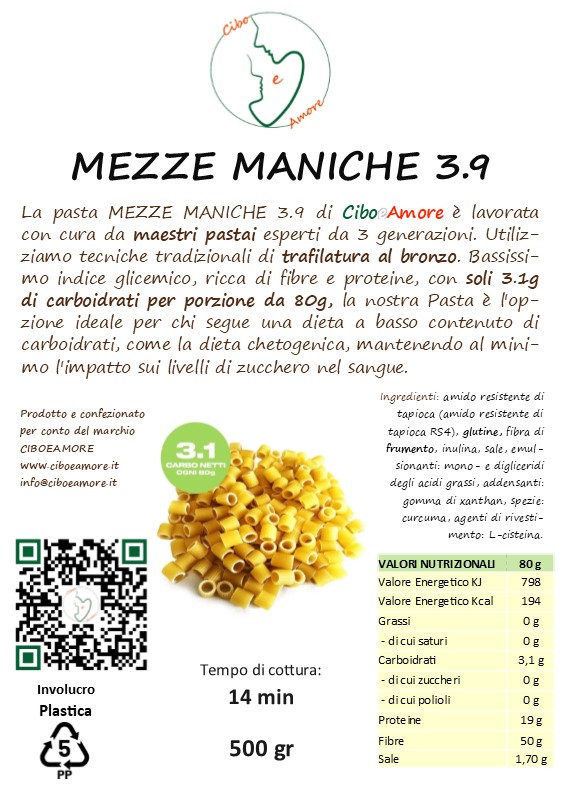MEZZE MANICHE 3.9